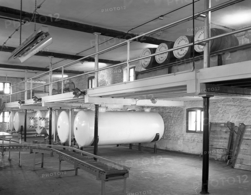 Whisky blending at Wiley & Co, Sheffield, South Yorkshire, 1960.  Artist: Michael Walters
