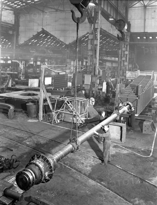 Engineers working at Husband & Co, Chesterfield, Derbyshire, 1962. Artist: Michael Walters
