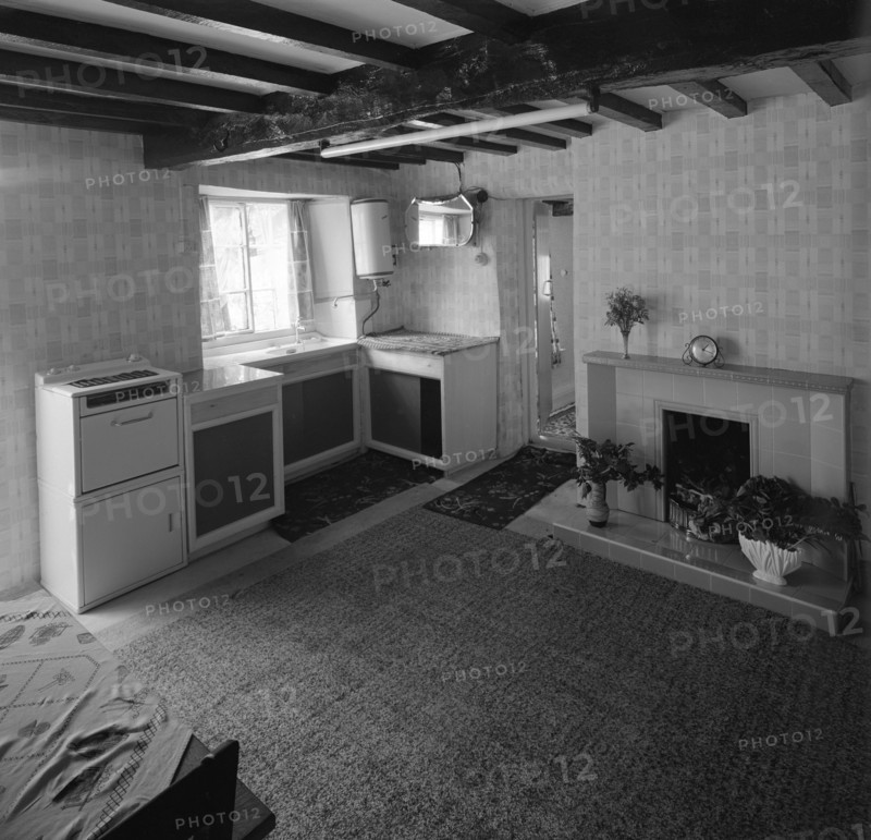 Cottage interior, Harlington, South Yorkshire, 1964.  Artist: Michael Walters