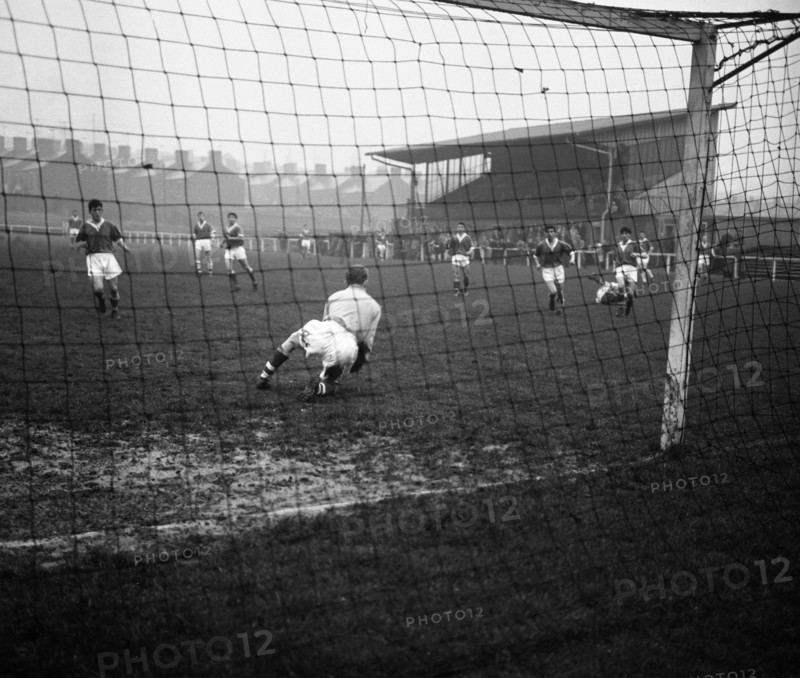Football match, Horden, County Durham, 1963. Artist: Michael Walters