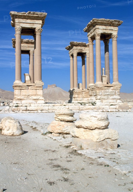 The Tetrapylon, Palmyra, Syria.