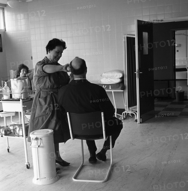 Medical infirmary, Park Gate Iron & Steel Co, Rotherham, South Yorkshire, 1964. Artist: Michael Walters