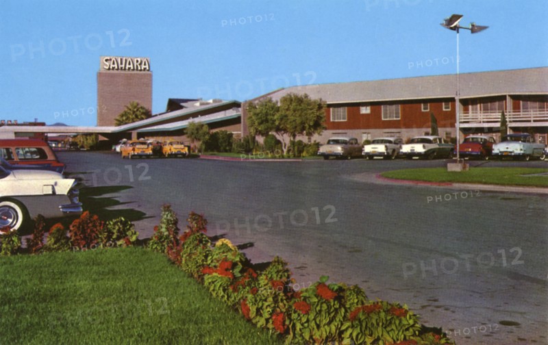 Sahara Hotel, Las Vegas, Nevada, USA, 1956. Artist: Unknown