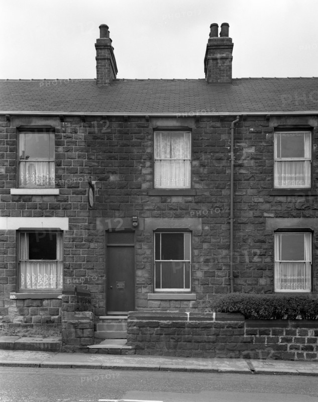 National Provincial Bank in a terraced house, Bolton upon Dearne, South Yorkshire, 1963.  Artist: Michael Walters