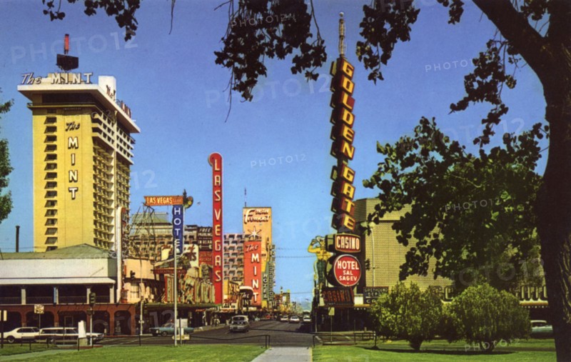 Fremont Street, Las Vegas, Nevada, USA, 1968. Artist: Unknown