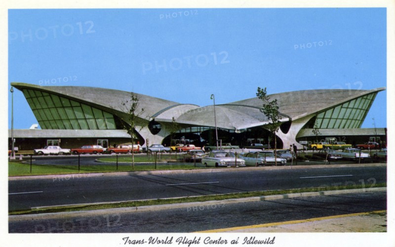Trans-World Flight Center, Idlewild Airport, New York City, New York, USA, 1962. Artist: Unknown