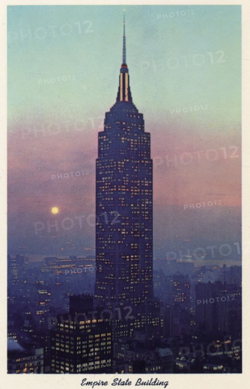 Empire State Building, New York City, New York, USA, 1956. Artist: Unknown