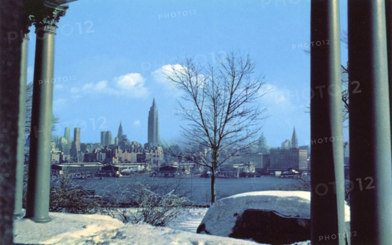 Winter in New York City, New York, USA, 1956. Artist: Unknown