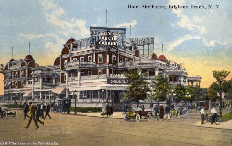 Hotel Shelburne, Brighton Beach, Coney Island, New York City, New York, USA, 1916. Artist: Unknown