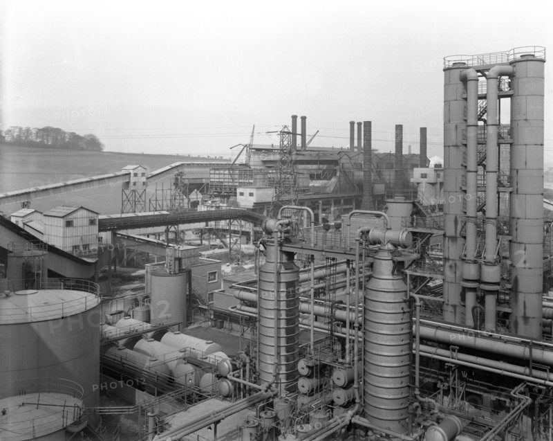 Carr House Gas Works, Rotherham, South Yorkshire, 1957.  Artist: Michael Walters