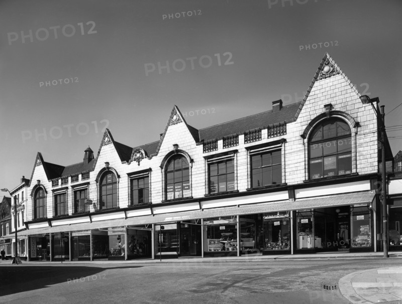 Montague Buildings, Mexborough, South Yorkshire, 1963. Artist: Michael Walters