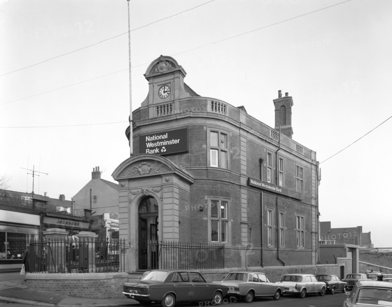 The NatWest Bank, Mexborough, South Yorkshire, 1971.  Artist: Michael Walters