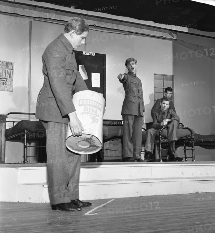A scene from the Terence Rattigan play, Ross, Worksop College, Nottinghamshire, 1963.  Artist: Michael Walters