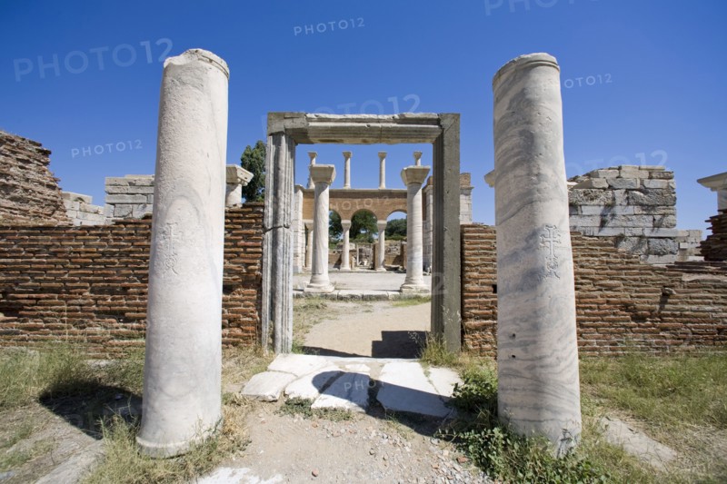 The Church of St John, Ephesus, Turkey. Artist: Samuel Magal