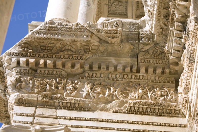 Celsus Library, Ephesus, Turkey.  Artist: Samuel Magal