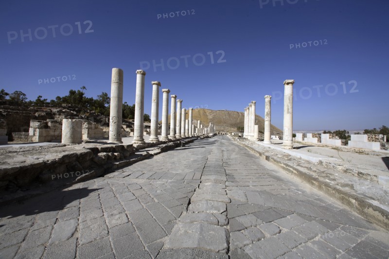 Palladius Street, Beth Shean (Scythopolis), Israel. Artist: Samuel Magal