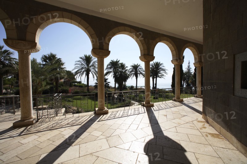 The Church of the Beatitudes, Sea of Galilee, Israel. Artist: Samuel Magal