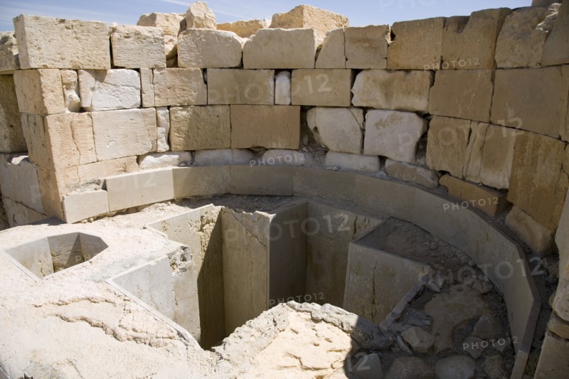 Southern Church, Avdat, Israel. Artist: Samuel Magal