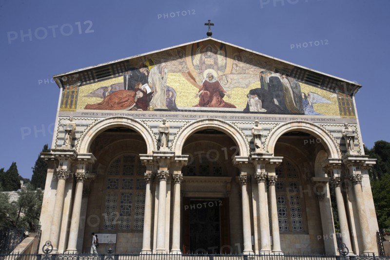 The Church of all Nations, Jerusalem, Israel. Artist: Samuel Magal