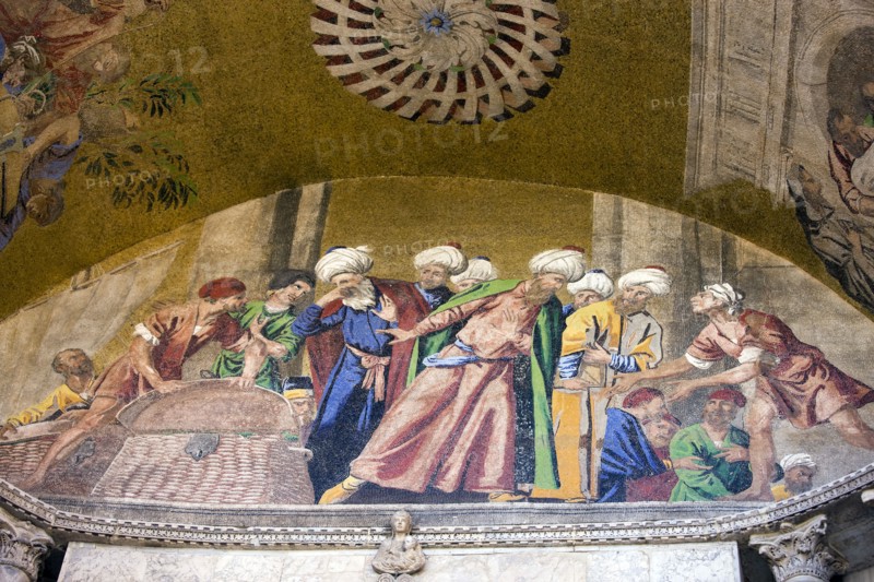 The removal of Saint Mark's body from Alexandria. Artist: Samuel Magal