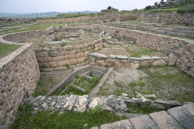 The forum at Chemtou, Tunisia. Artist: Samuel Magal
