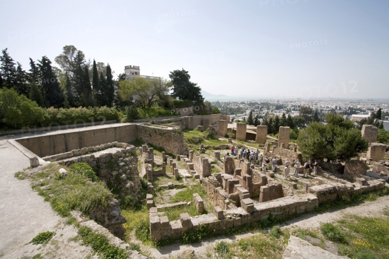 Byrsa Hill, Carthage, Tunisia. Artist: Samuel Magal