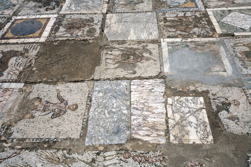 A Roman villa, Carthage, Tunisia. Artist: Samuel Magal