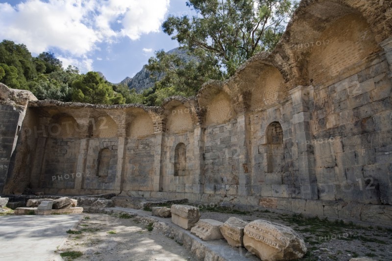 A temple in Zaghouan, Tunisia. Artist: Samuel Magal
