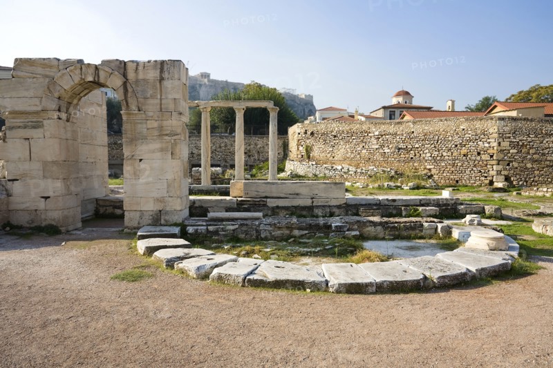 The Tetraconch (Megali Panagia), Athens, Greece. Artist: Samuel Magal