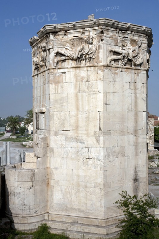 The Tower of the Winds, Roman Agora, Athens, Greece. Artist: Samuel Magal