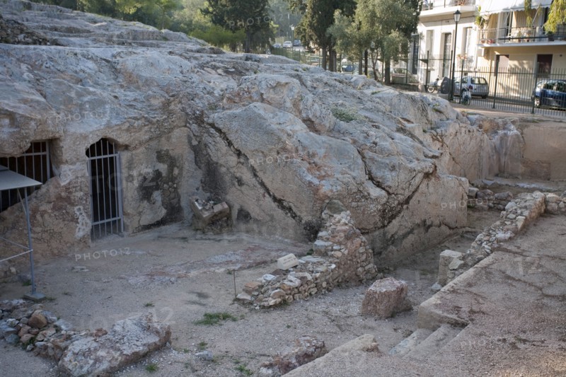 The Sanctuary of Pan, Athens, Greece. Artist: Samuel Magal