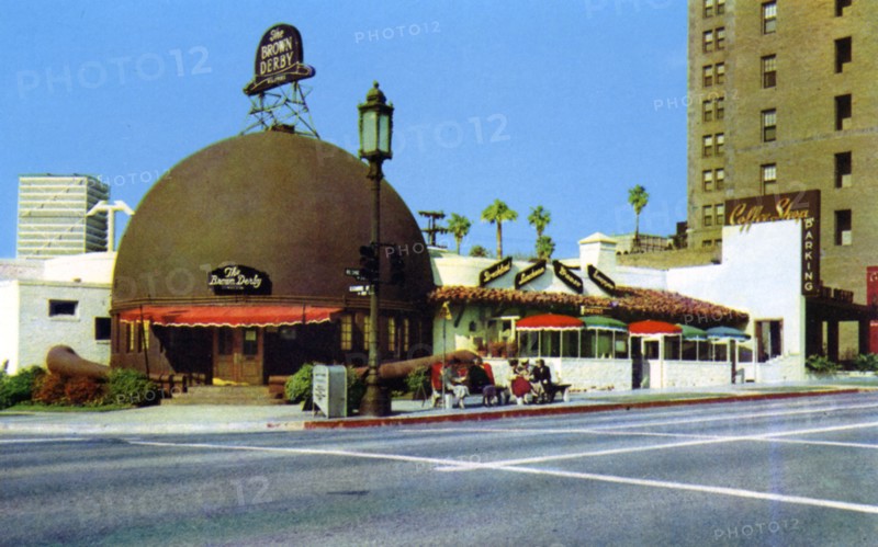 Original Brown Derby Restaurant, Los Angeles, California, USA, 1953. Artist: Unknown