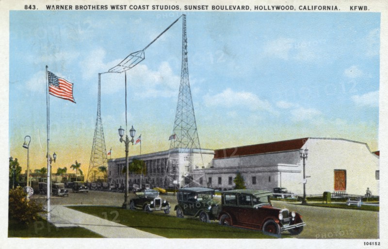 Warner Brothers West Coast Studios, Hollywood, Los Angeles, California, USA, 1925. Artist: Unknown