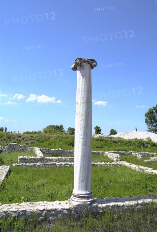 The Villa of Dionysus, Dion, Greece. Artist: Samuel Magal