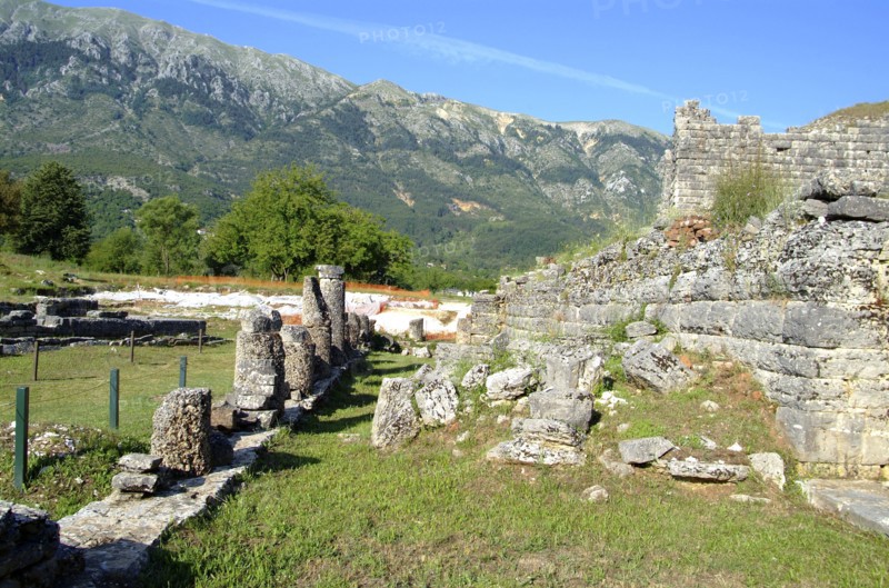 The bouleuterion at Dodona, Greece. Artist: Samuel Magal