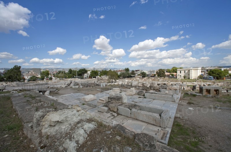The Lesser Propylaea, Eleusis, Greece. Artist: Samuel Magal