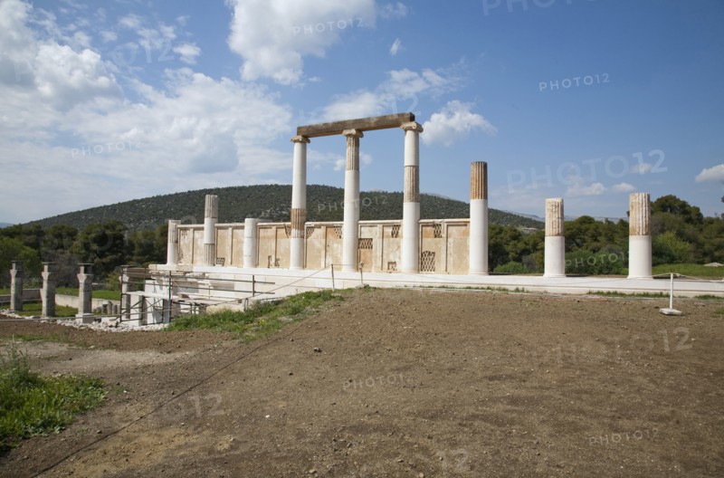 The Enkoimeterion, Epidauros, Greece. Artist: Samuel Magal