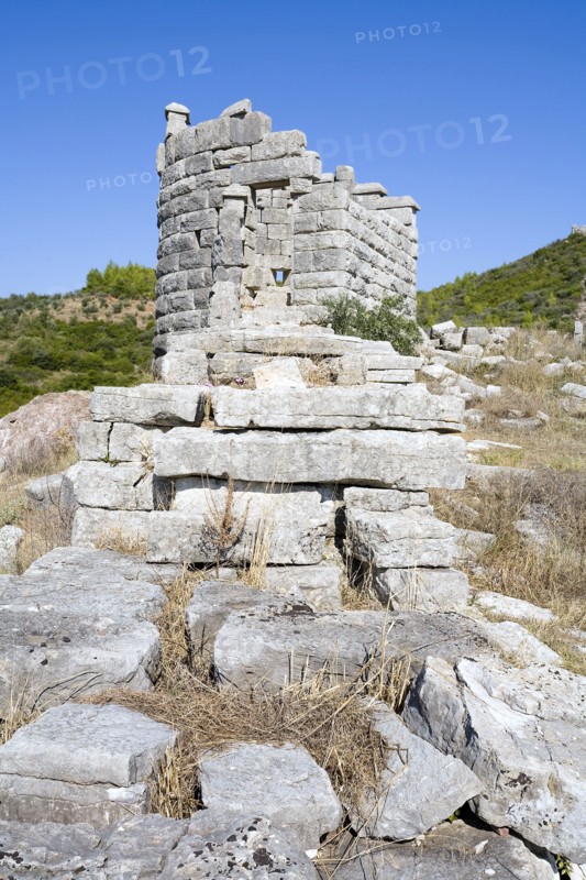 The walls of Messene, Greece. Artist: Samuel Magal
