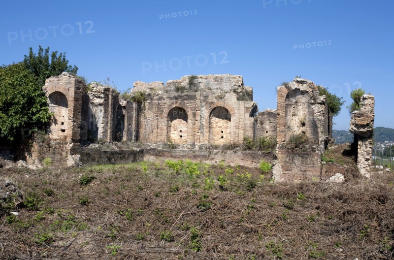The nymphaeum at Nikopolis, Greece. Artist: Samuel Magal