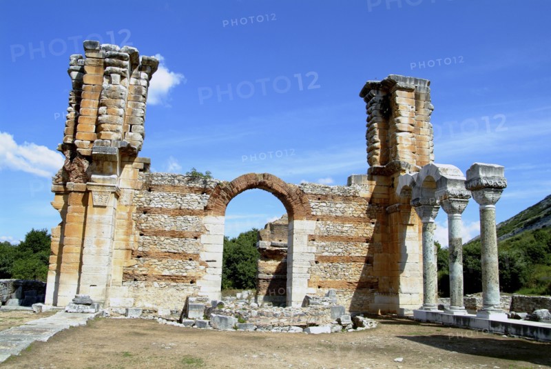 Basilica B, Philippi, Greece. Artist: Samuel Magal