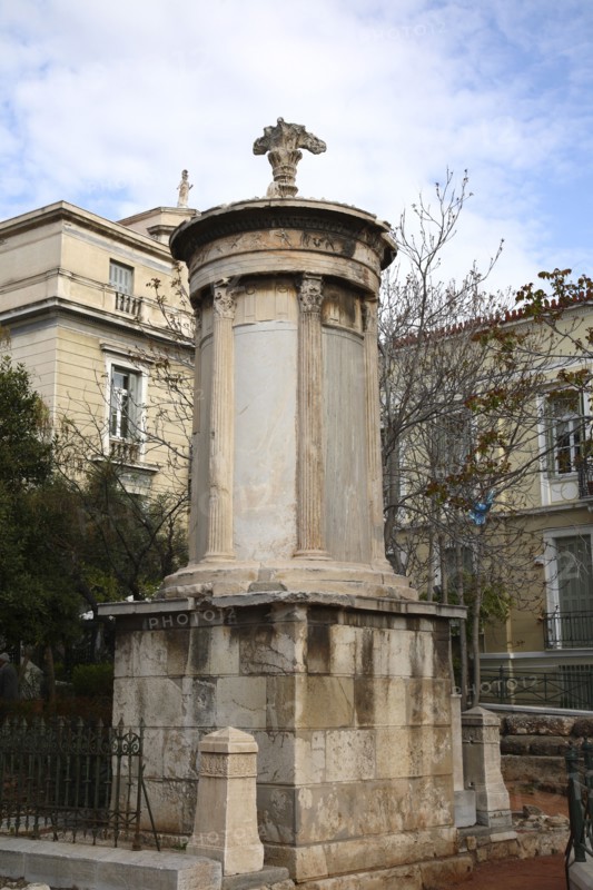 The Monument of Lysicrates, Athens, Greece. Artist: Samuel Magal
