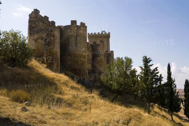 The fortress of Penaranda de Duero, Spain, 2007. Artist: Samuel Magal