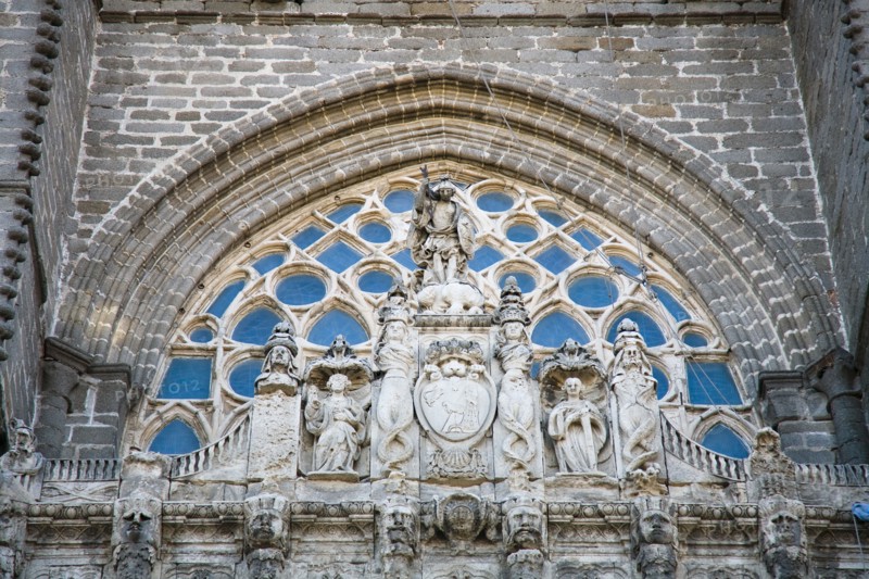 The 'Apostle's Gate', the Cathedral of Avila, Spain, 2007. Artist: Samuel Magal