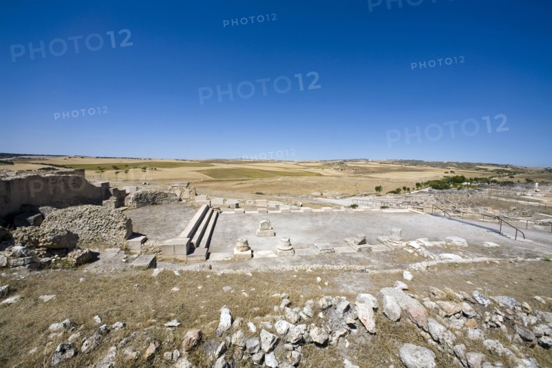 A temple in Segobriga, Spain, 2007. Artist: Samuel Magal