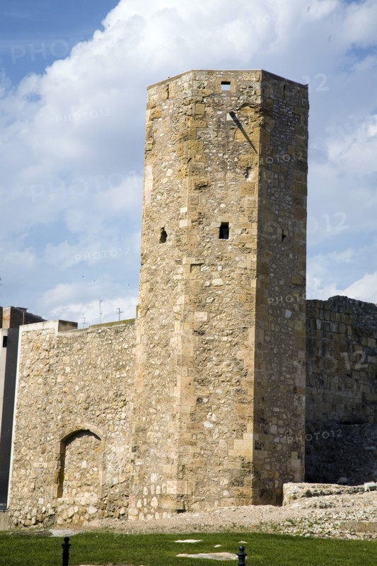 Tower on the city walls of Tarragona, Catalonia, Spain, 2007. Artist: Samuel Magal