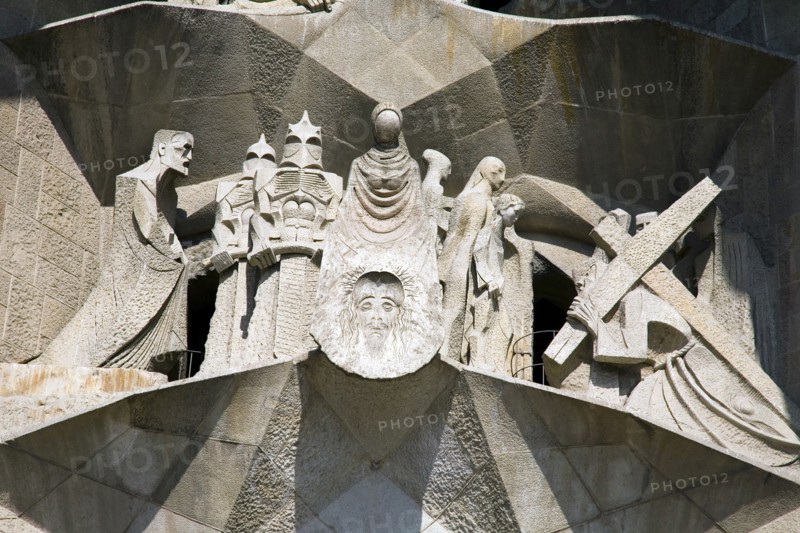 The Sagrada Familia Temple, Barcelona, Spain, 2007. Artist: Samuel Magal
