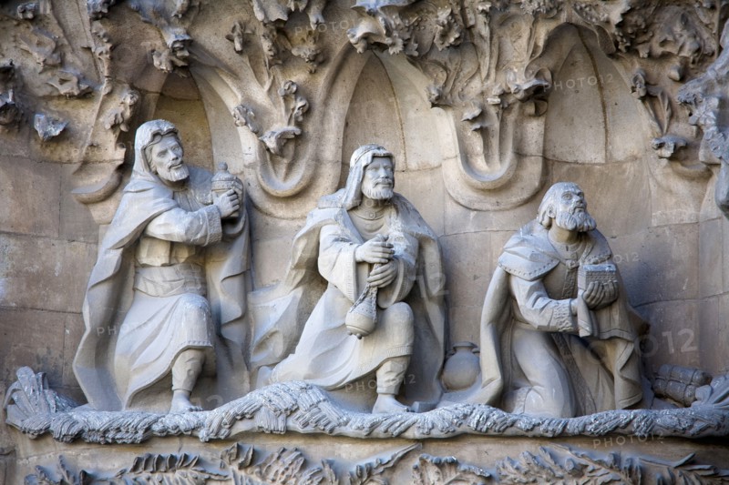 The Sagrada Familia Temple, Barcelona, Spain, 2007. Artist: Samuel Magal