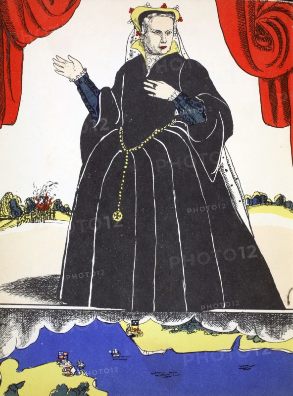 Mary I, Queen of England from 1553, (1932). Artist: Rosalind Thornycroft