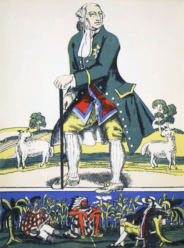 George III, King of Great Britain and Ireland from 1760, (1932). Artist: Rosalind Thornycroft