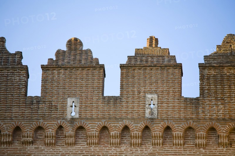 The Castillo de Fonesca (Coca Castle), Coca, Spain, 2007. Artist: Samuel Magal